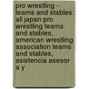 Pro Wrestling - Teams And Stables: All Japan Pro Wrestling Teams And Stables, American Wrestling Association Teams And Stables, Asistencia Asesor A Y door Source Wikia