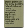 Protein Profiling Of Her Family Signaling Network In Breast Cancer: Quantitative Analysis Of Expression Improves Prognostic And Predictive Estimates. by Jennifer Margaret Giltnane