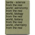 Tardis - Science From The Real World: Astronomy From The Real World, Biology From The Real World, Botany From The Real World, Chemistry From The Real