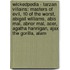 Wickedpedia - Tarzan Villains: Masters Of Evil, 10 Of The Worst, Abigail Williams, Abis Mal, Abnor Mal, Acer, Agatha Hannigan, Ajax The Gorilla, Alam