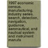 1997 Economic Census. Manufacturing. Industry Series. Search, Detection, Navigation, Guidance, Aeronautical, And Nautical System And Instrument Manufa