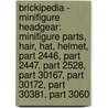Brickipedia - Minifigure Headgear: Minifigure Parts, Hair, Hat, Helmet, Part 2446, Part 2447, Part 2528, Part 30167, Part 30172, Part 30381, Part 3060 by Source Wikia