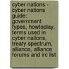 Cyber Nations - Cyber Nations Guide: Government Types, Howtoplay, Terms Used In Cyber Nations, Treaty Spectrum, Alliance, Alliance Forums And Irc List door Source Wikia
