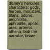 Disney's Hercules - Characters: Gods, Heroes, Monsters, Titans, Adonis, Amphitrite, Aphrodite, Apollo, Ares, Artemis, Athena, Bob The Narrator, Briare by Source Wikia
