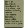 Effect Of Ecosystem Disturbance On Diversity Of Bark And Wood-Boring Beetles (Coleoptera: Scolytidae, Buprestidae, Cerambycidae) In White Spruce (Pice by Source Wikia