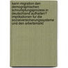 Kann Migration Den Demographischen Schrumpfungsprozess In Deutschland Aufhalten? Implikationen Fur Die Sozialversicherungssysteme Und Den Arbeitsmarkt door Stephanie Kothe