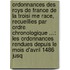 Ordonnances Des Roys De France De La Troisi Me Race, Recueillies Par Ordre Chronologique ...: Les Ordonnances Rendues Depuis Le Mois D'Avril 1486 Jusq