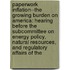 Paperwork Inflation--The Growing Burden On America: Hearing Before The Subcommittee On Energy Policy, Natural Resources, And Regulatory Affairs Of The