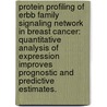Protein Profiling Of Erbb Family Signaling Network In Breast Cancer: Quantitative Analysis Of Expression Improves Prognostic And Predictive Estimates. by Jennifer Margaret Giltnane
