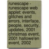Runescape - Runescape Web Applet: Events, Glitches And Errors, Interface, People, Security, Updates, 2001 Christmas Event, 2001 Hallowe'En Event, 2002 by Source Wikia