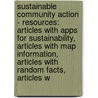 Sustainable Community Action - Resources: Articles With Apps For Sustainability, Articles With Map Information, Articles With Random Facts, Articles W door Source Wikia