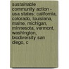 Sustainable Community Action - Usa States: California, Colorado, Louisiana, Maine, Michigan, Minnesota, Vermont, Washington, Biodiversity San Diego, C door Source Wikia