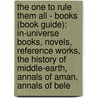 The One To Rule Them All - Books (Book Guide): In-Universe Books, Novels, Reference Works, The History Of Middle-Earth, Annals Of Aman, Annals Of Bele door Source Wikia
