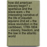 How Did American Slavery Begin? + Spartacus and the Slave Wars + The Interesting Narrative of the Life of Olaudah Equiano 2nd Ed + The Slave Revolution in the Caribbean, 1789-1804 + Slavery, Freedom, and the Law in the Atlantic World by Professor Edward Countryman