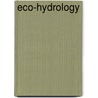 Eco-Hydrology door Onbekend