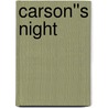 Carson''s Night door Teal Ceagh