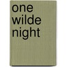 One Wilde Night door Rhonda Leah