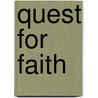 Quest For Faith door Ann Wright