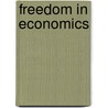 Freedom in Economics door Onbekend