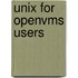 Unix For Openvms Users
