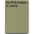R&xfffd;imation Et Coma