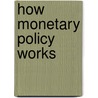 How Monetary Policy Works door Onbekend