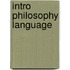 Intro Philosophy Language