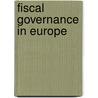 Fiscal Governance In Europe door Von Hagen