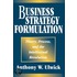 Business Stategy Formulation
