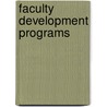Faculty Development Programs door Alusine M. Kanu Da