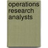 Operations Research Analysts