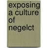 Exposing a Culture of Negelct door Matthew D. Davis