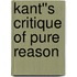 Kant''s Critique of Pure Reason