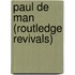 Paul de Man (Routledge Revivals)