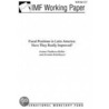 Fiscal Positions in Latin America door Jeromin Zettelmeyer