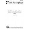 Bank Efficiency Amid Foreign Entry door Torsten Wezel