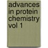 Advances In Protein Chemistry Vol 1
