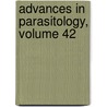 Advances in Parasitology, Volume 42 door Ralph Müller