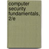 Computer Security Fundamentals, 2/E door William Easttom Ii