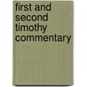 First And Second Timothy Commentary by Dr. Derrick Holyfield