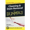 Cleaning & Stain Removal for Dummies by Gill Chilton