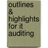 Outlines & Highlights For It Auditing