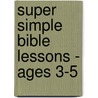 Super Simple Bible Lessons - ages 3-5 door Press Abingdon Press