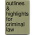 Outlines & Highlights For Criminal Law