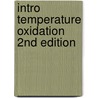 Intro Temperature Oxidation 2nd Edition door Niel Birks