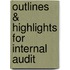 Outlines & Highlights For Internal Audit
