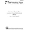 Determinants of Foreign Direct Investment by Thuy Le Le