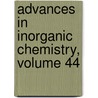 Advances in Inorganic Chemistry, Volume 44 door Ag Sykes