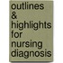 Outlines & Highlights For Nursing Diagnosis