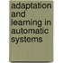 Adaptation and learning in automatic systems
